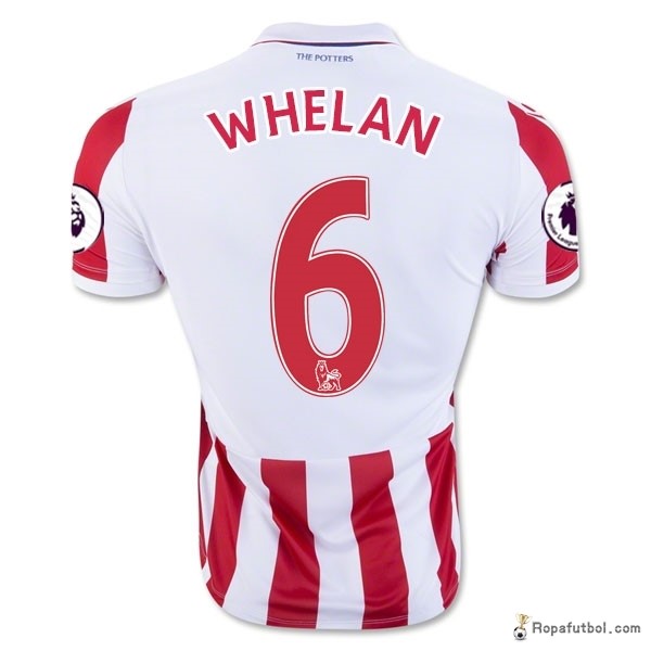 Camiseta Stoke City Replica Primera Ropa Whelan 2016/17 Rojo